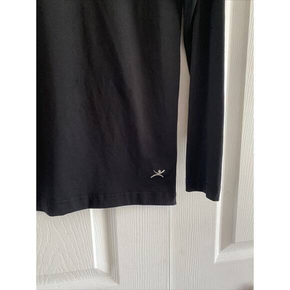 Terramar‎ Mens Small Black Body Sensors Long Sleeve Performance Top - Picture 2 of 3